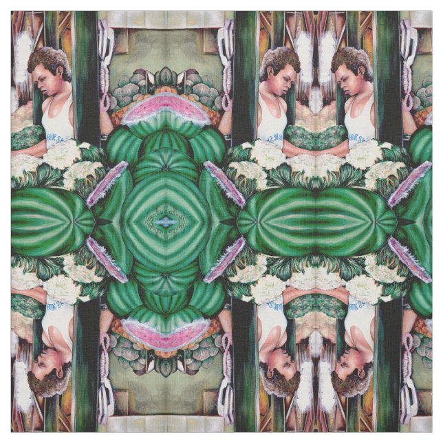 Tela ¿Cómo Te Gustan Esos Melones? (Retal)