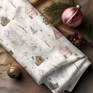Tela Cómodo Navidades domésticos Pink ID985