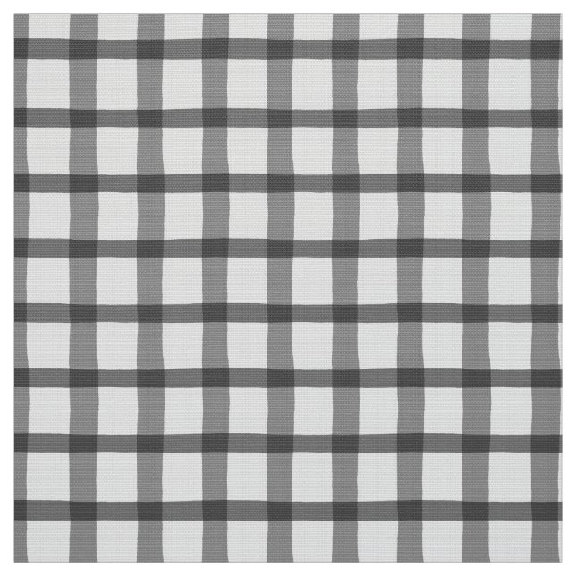 Tela Comprobación del búfalo de la placa gris (Retal)