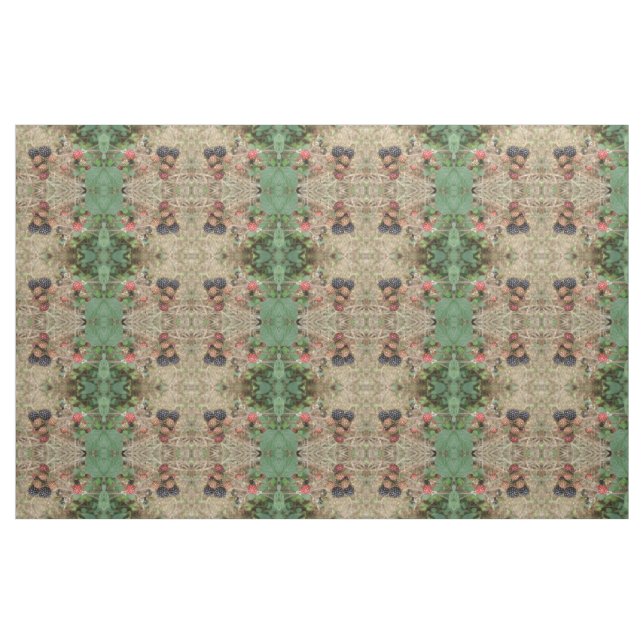 Tela con estampado de Blackberry Bonanza ("Cuarto gordo" (fat quarter))