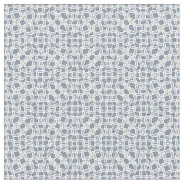 Tela con estampado de cuadro ondulado (De cerca)
