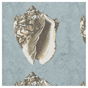 Tela Concha lavada a la piedra Shell