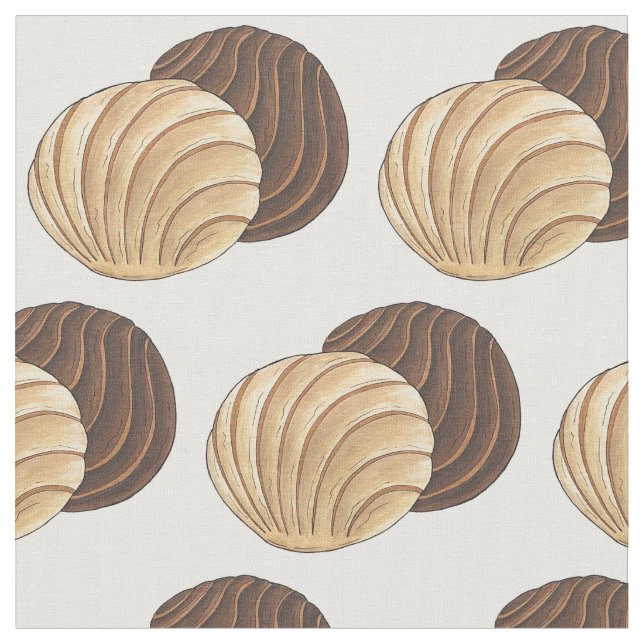Tela Conchas Mexicanas Pan Dulce Sweet Bread Panadería (De cerca)