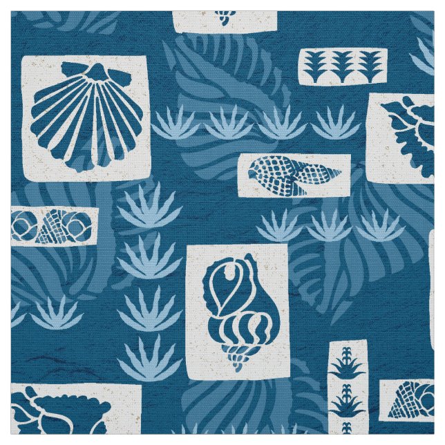 Tela Conchas submarinas de Kua Bay Hawaiian (Retal)