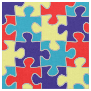 Tela Conciencia del Autismo ASD Asperger Patrón de Romp