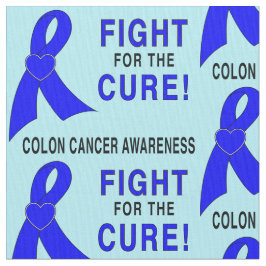 Tela Conciencia del cáncer de colon: ¡Lucha para la