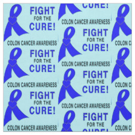 Tela Conciencia del cáncer de colon: ¡Lucha para la