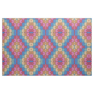 Tela Conciencia sobre el autismo - Azul Rosa - Piezas d