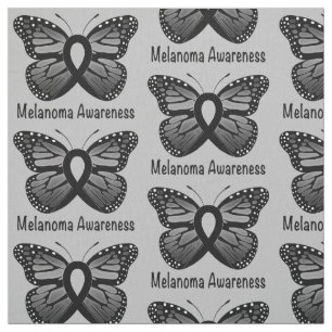 Tela Conciencia sobre el melanoma:Mariposa