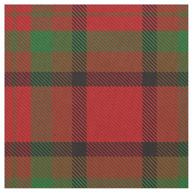 Tela Condado de Tipperary Irish Tartan Fabric (De cerca)