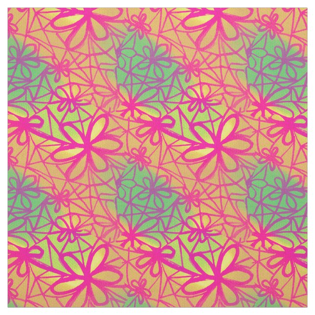 Tela Conectando flores (Retal)