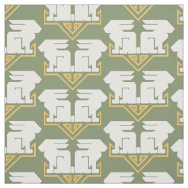 Tela Conejos Art Decó