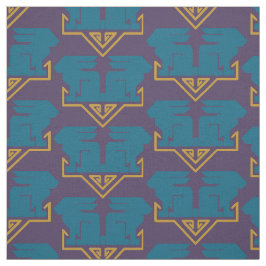 Tela Conejos Art Decó