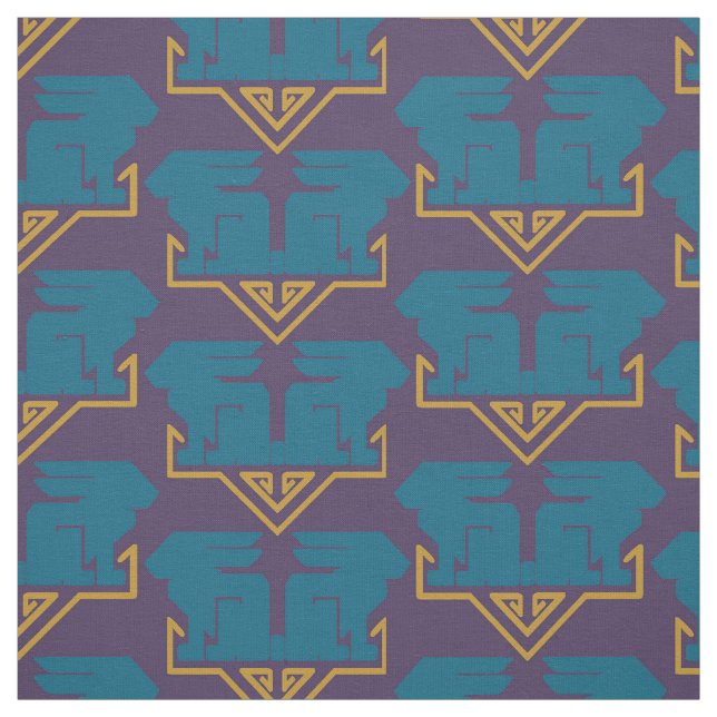 Tela Conejos Art Decó (Retal)