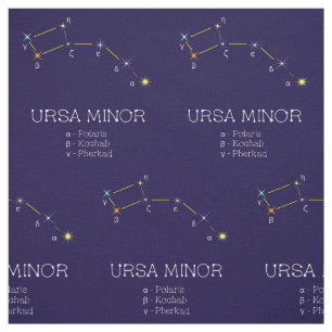 Tela Constelación De Estrellas Ursa Menor
