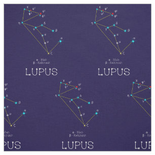 Tela Constelación De Lupus O Lobo De Estrellas