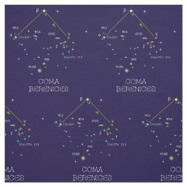 Tela Constelación De Stars Coma Berenices