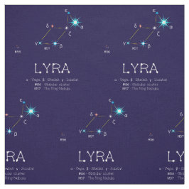 Tela Constelación De Stars Lyra