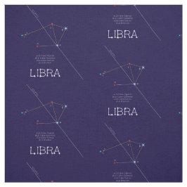 Tela Constelación de Zodiac Libra