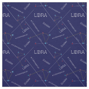 Tela Constelación de Zodiac Libra