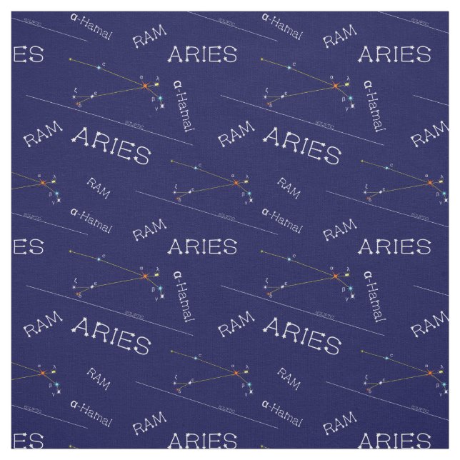 Tela Constellation Aries Zodiac (Retal)
