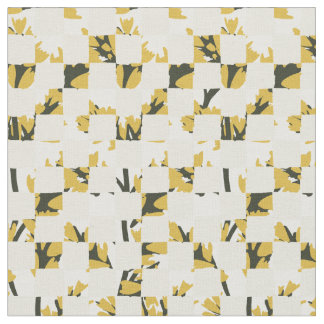 Tela Contemporary flower mosaic quilt botanical mosaic 