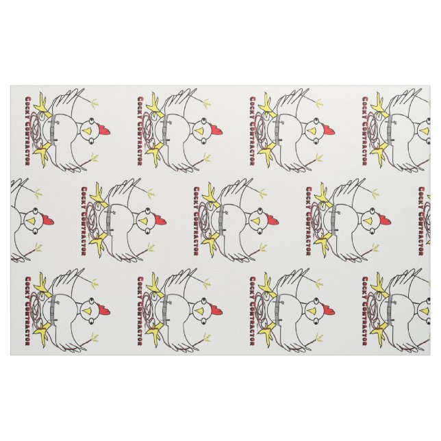 Tela Contratista chulo ("Cuarto gordo" (fat quarter))