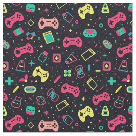 Tela Control de videojuegos y patrón de juguetes