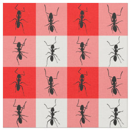 Tela Controles rojos del blanco de la manta de la