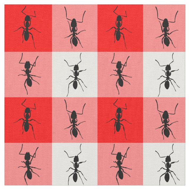 Tela Controles rojos del blanco de la manta de la (De cerca)