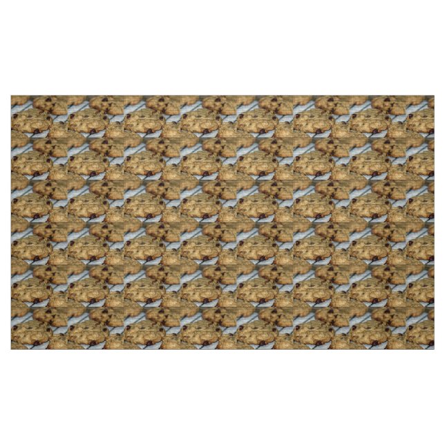 Tela Cookies de chocolate naranja ("Cuarto gordo" (fat quarter))