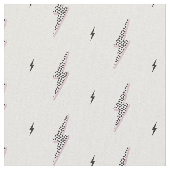 Tela Cool modern bolt power sign white neutral  (De cerca)