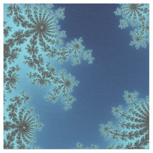 Tela Copo de nieve de Mandelbrot - diseño del fractal