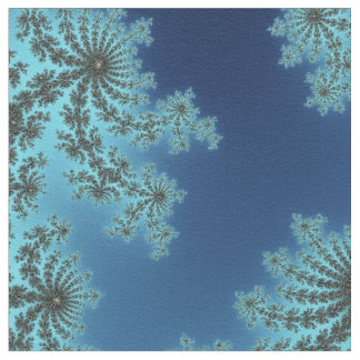 Tela Copo de nieve de Mandelbrot - diseño del fractal