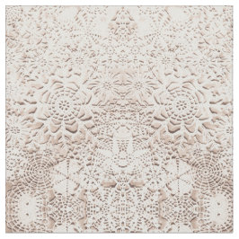 Tela Copos de nieve de la crema de la vainilla de