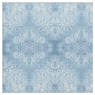 Tela Copos de nieve de los azules cielos de Lillian