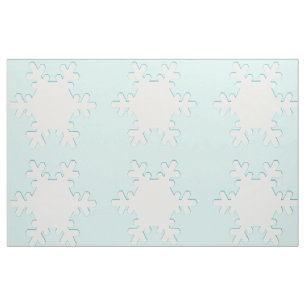 Tela Copos de nieve tejido de algodón compuesto