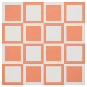 Tela Coral Bold Mod Cuadrados ~ escala grande