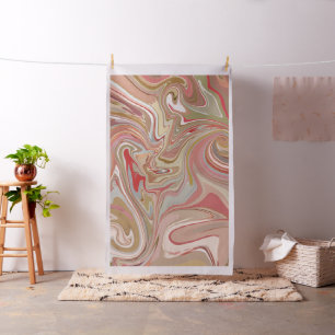 Tela Coral Swirls