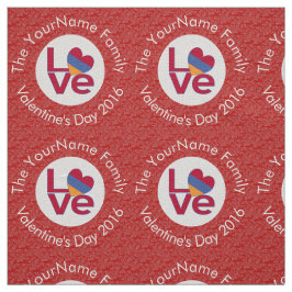 Tela Corazón de la bandera armenia LOVE Texto personali