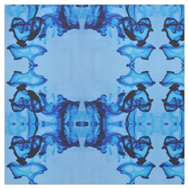 Tela Corazón de tinte azul (Retal)