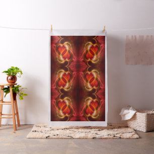Tela Corazón fractal por corazón + tus ideas