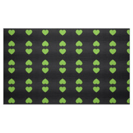 Tela Corazón verde