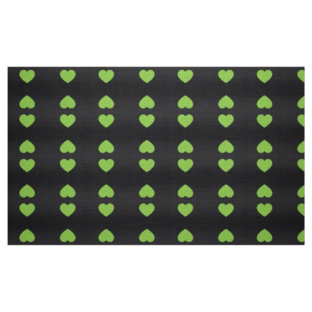 Tela Corazón verde ("Cuarto gordo" (fat quarter))