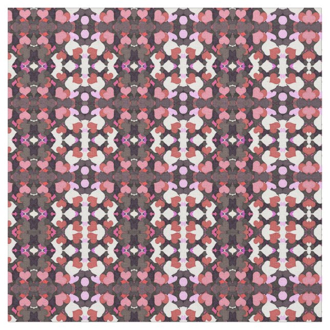 TELA CORAZONES (De cerca)