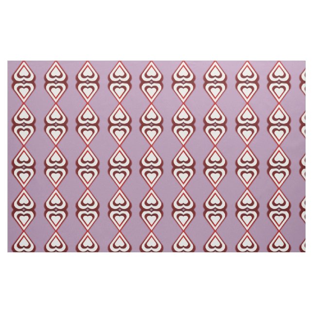 Tela Corazones ("Cuarto gordo" (fat quarter))