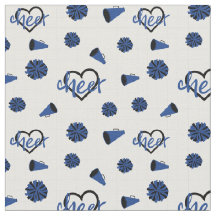 Corazones azules de ánimo, recuerdos de Pom, patró