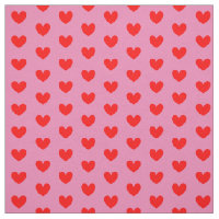 Corazones De Amor Rojo En La Cuta Rosa