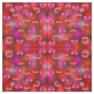 Tela Corazones de San Valentín