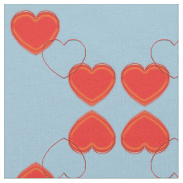 Tela - Corazones reflejados